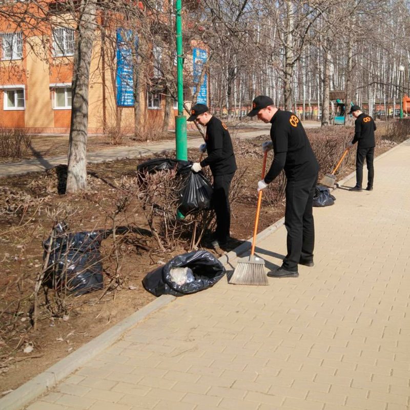 Уборка территории  в Новохопёрске